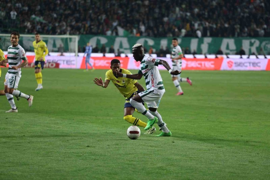 Trendyol Süper Lig: Konyaspor: 0 - Fenerbahçe: 0 (maç Sonucu)