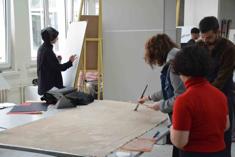 Yunus Emre Haftası Resim Çalıştayı Sergisi Düzenlendi