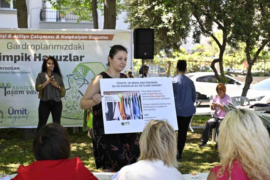 Satın Almaya Son, Kıyafetlerini Dönüştürüp Yenileyecekler
