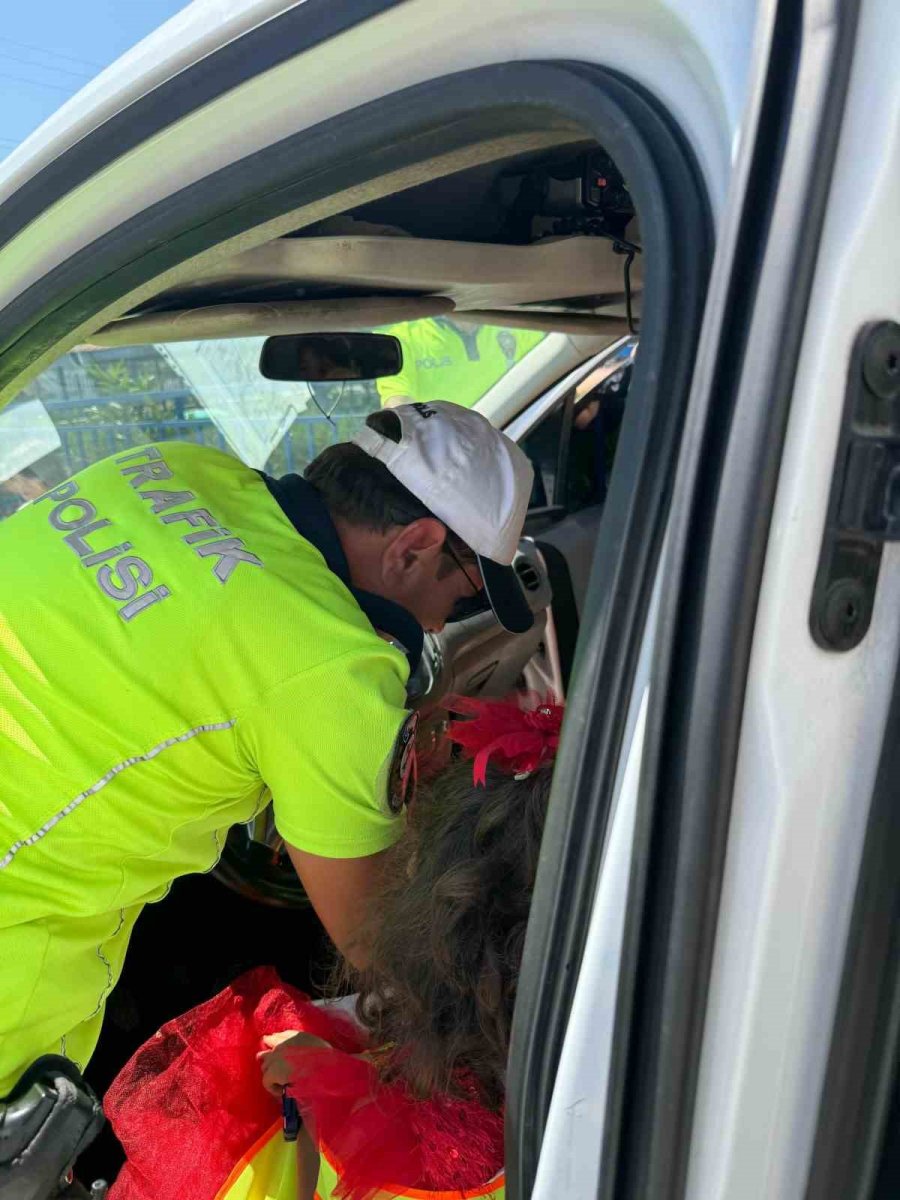 Gazipaşa’da Çocuklara Trafik Eğitimi