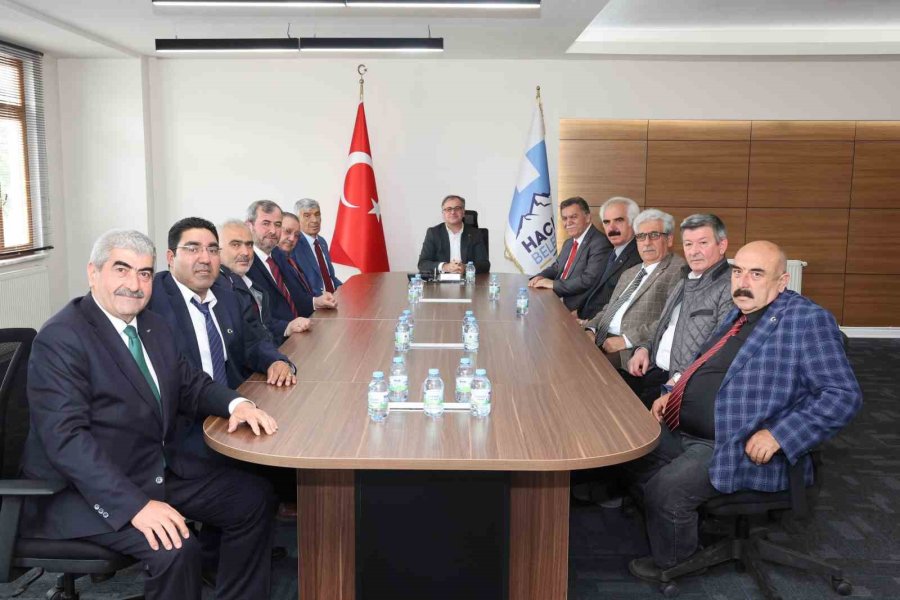 Esnaf Odalarından Özdoğan’a Hayırlı Olsun Ziyareti