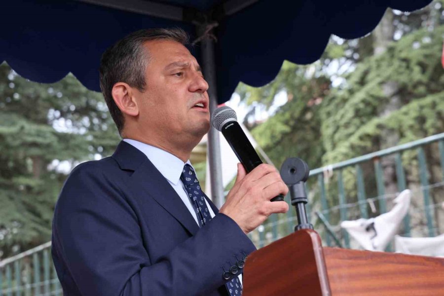 Chp Genel Başkanı Özel: “barışçıl Yürüyüş, Protesto Ve Toplantı Hakkımızı Kullanalım"