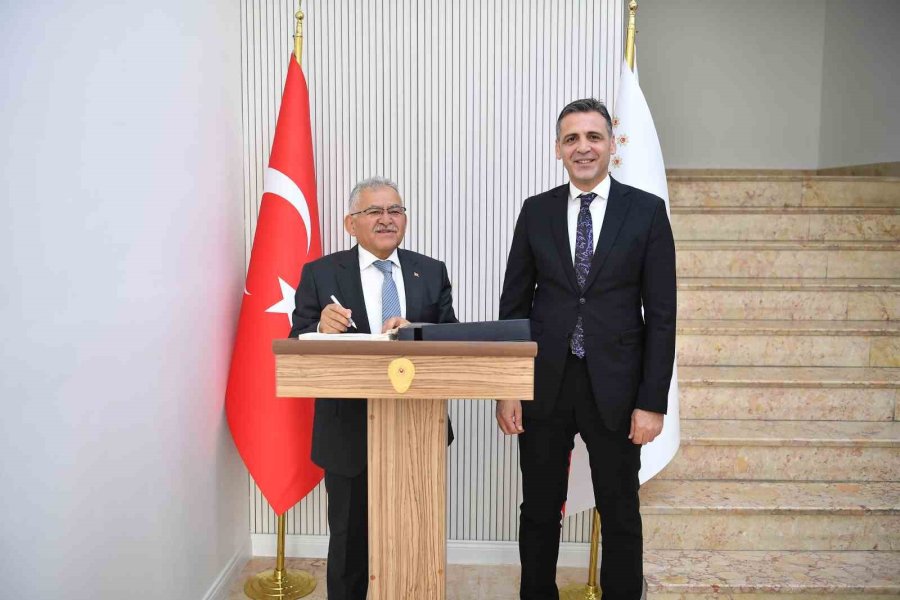 Başkan Büyükkılıç’tan İl Emniyet Müdürü Aydın’a Hayırlı Olsun Ziyareti