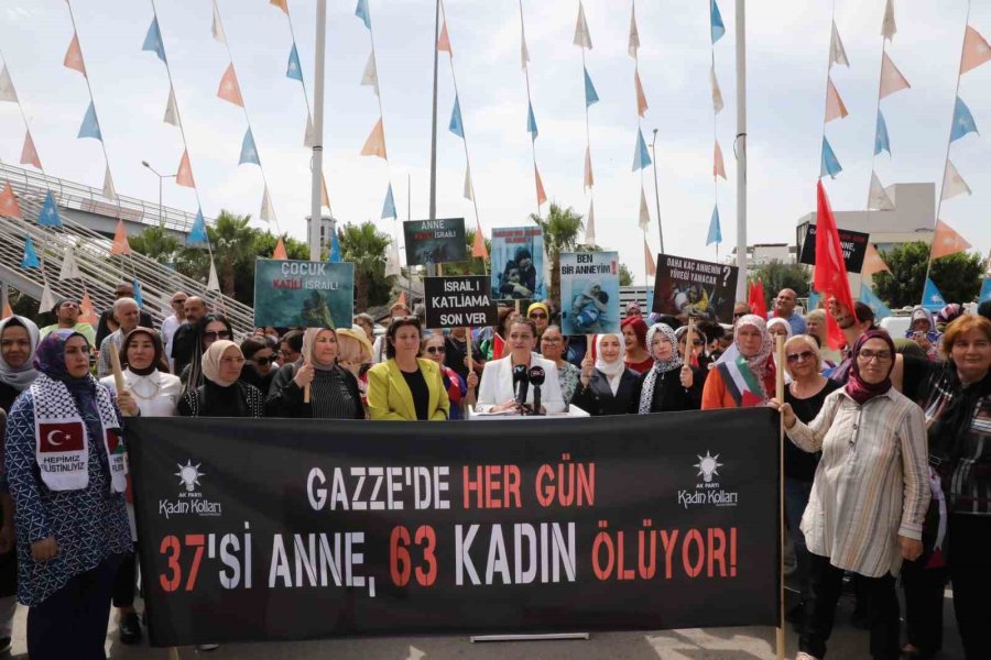 Gazzeli Annelere Destek İçin Toplandılar