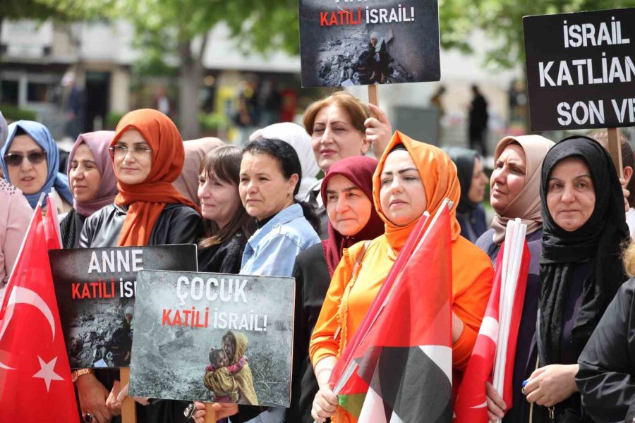 Konyalı Annelerden Gazzeli Annelere Destek