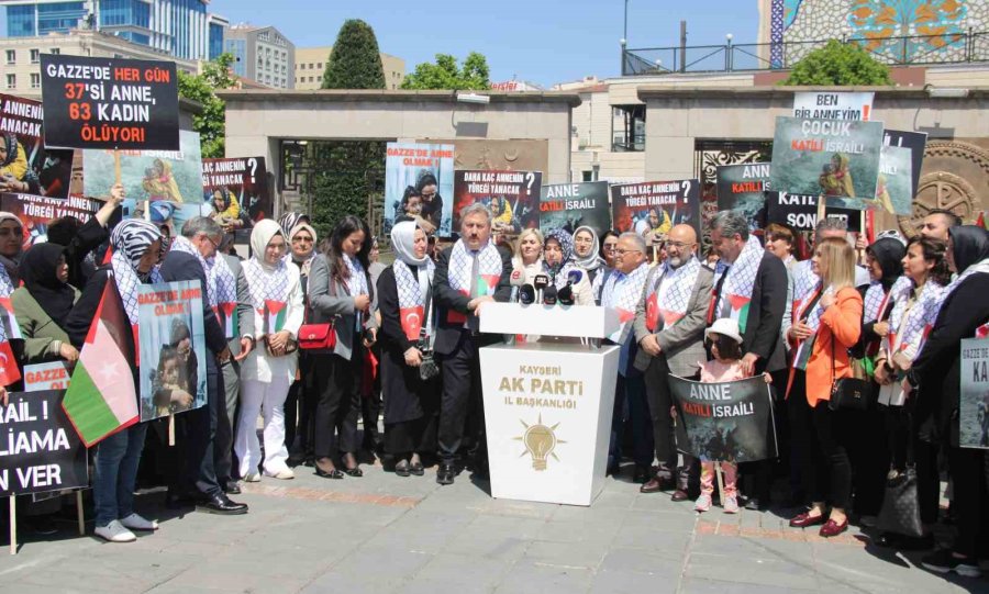 Ak Partili Kadınlar Filistinli Anneler İçin Toplandı