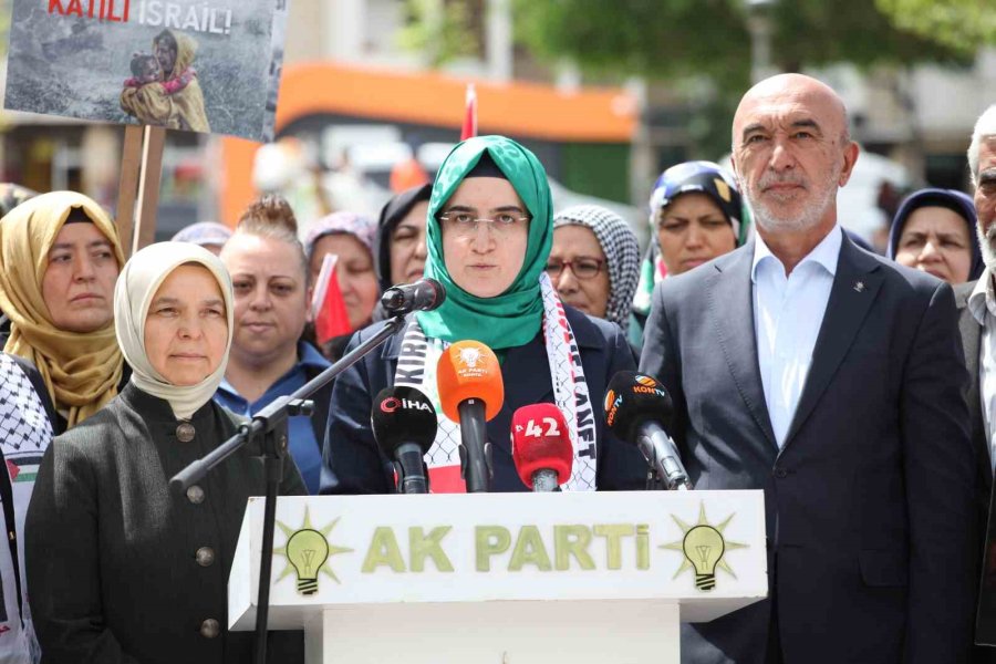 Konyalı Annelerden Gazzeli Annelere Destek