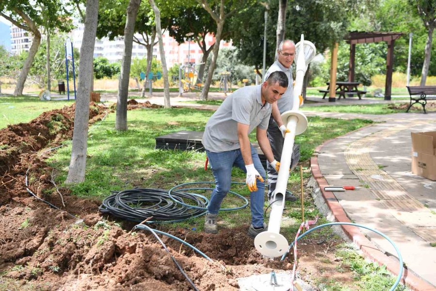 Konyaaltı’nda Karanlık Park Kalmayacak