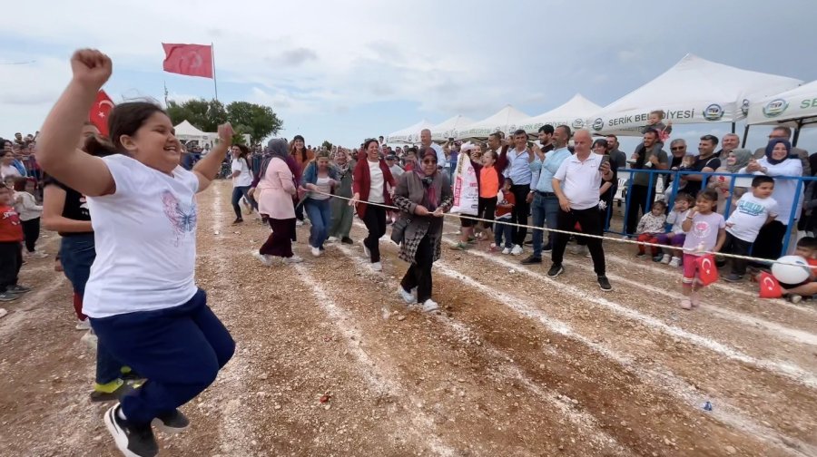 Bu Kez Anneler Yarıştı, Çocukları Destek Verdi