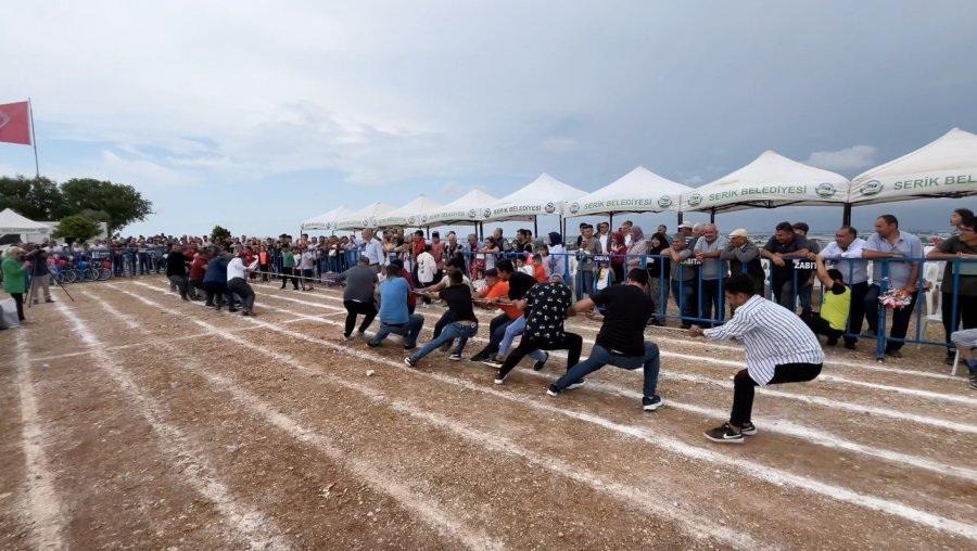 Bu Kez Anneler Yarıştı, Çocukları Destek Verdi