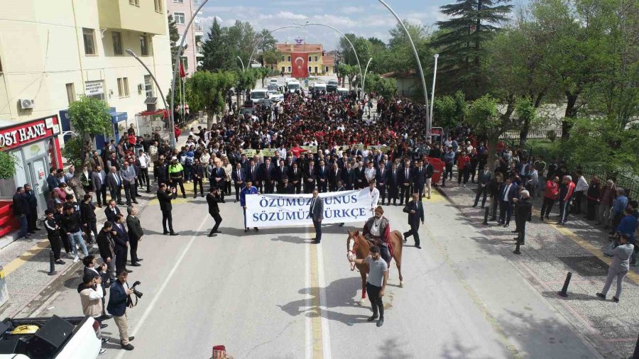 Karaman’da 747. Türk Dil Bayramı Ve Yunus Emre’yi Anma Etkinlikleri