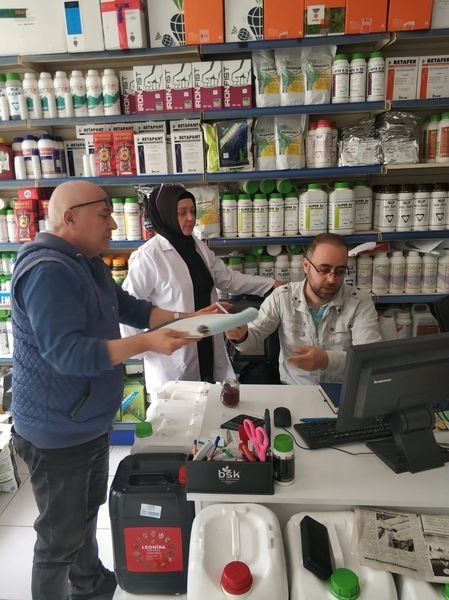 Beyşehir’de Bitki Koruma Ürünü Bayilerine Sıkı Takip