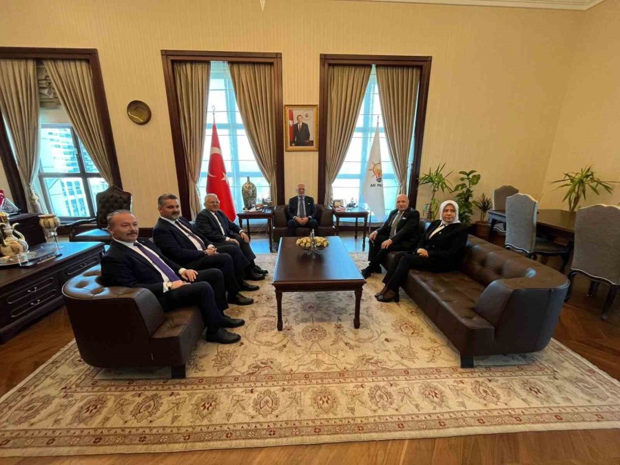 Başkan Büyükkılıç’tan Ak Parti Genel Başkan Vekili Elitaş’a Ziyaret