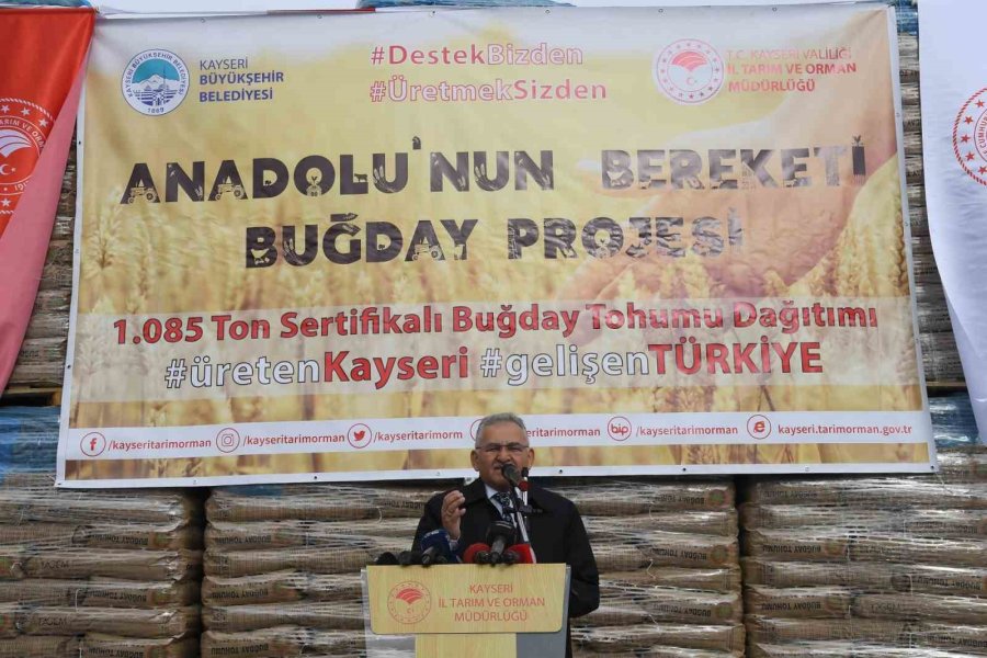 Başkan Büyükkılıç: "çiftçinin En Güçlü Destekçisi Olarak Türkiye’ye Örnek Oluyoruz"