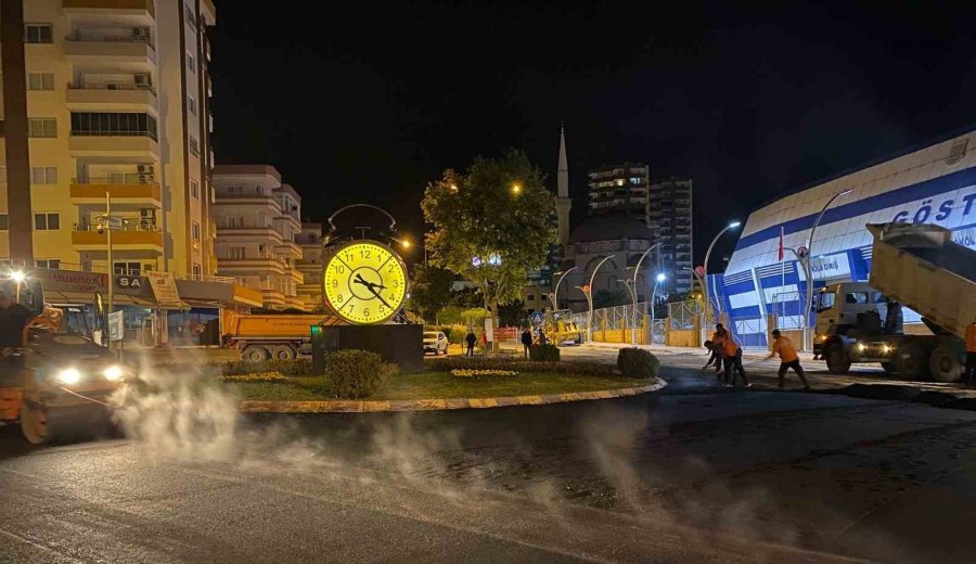 Mersin’de Yol Yapım, Bakım Ve Onarım Çalışmaları Sürüyor