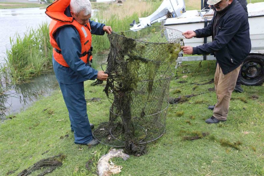 Sakarya Nehrinde Hayalet Av Aracı Temizliği Yapıldı