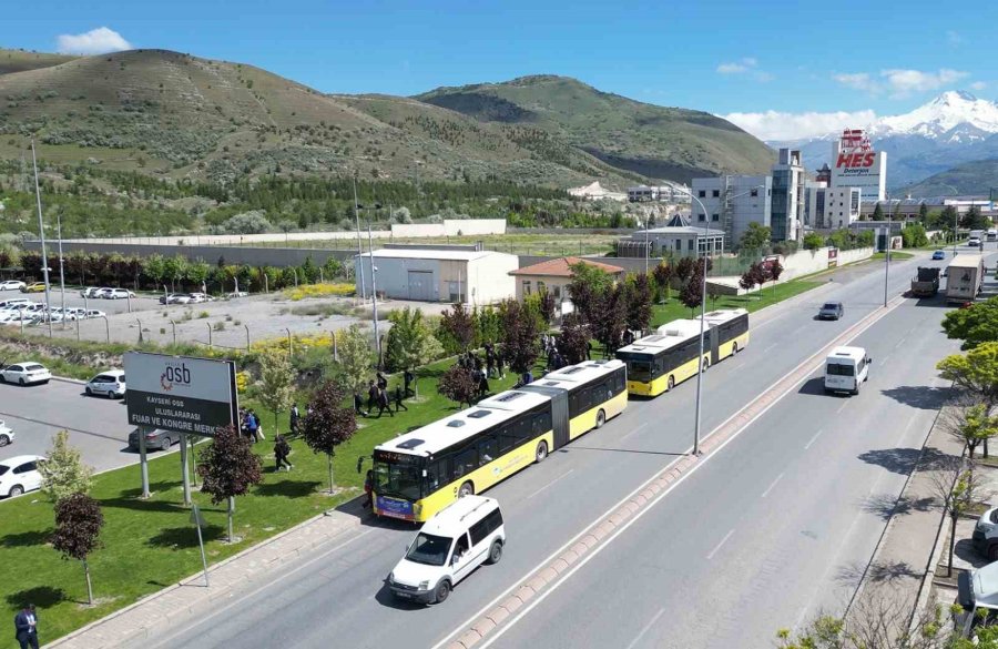 Başkan Büyükkılıç’a İstihdam Fuarına "ücretsiz Ulaşım" Teşekkürü