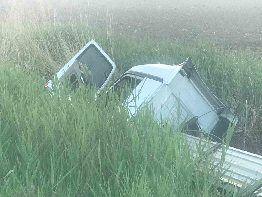 Konya’da Tır Kanala Uçtu: 1 Ölü, 1 Yaralı