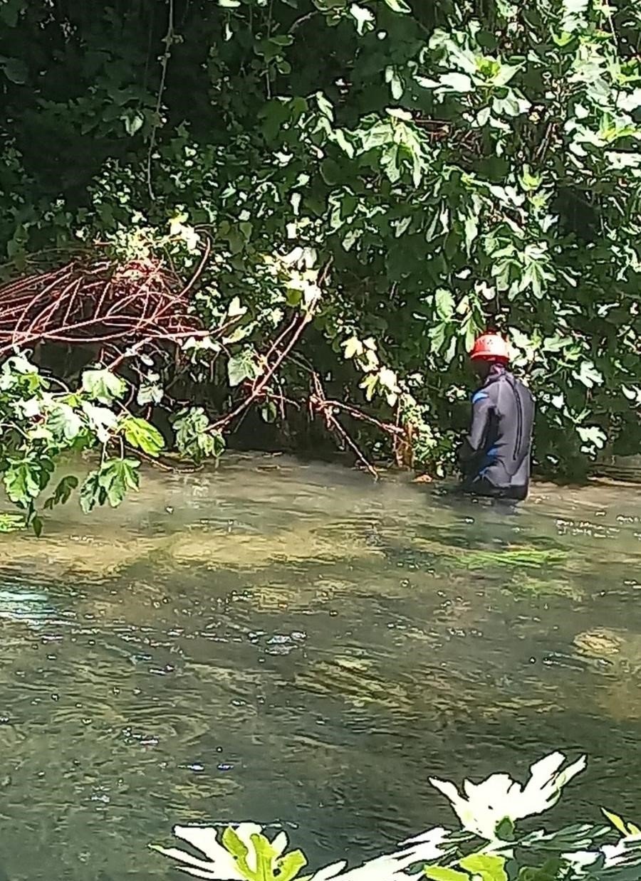 Düden Şelalesi Temizleniyor