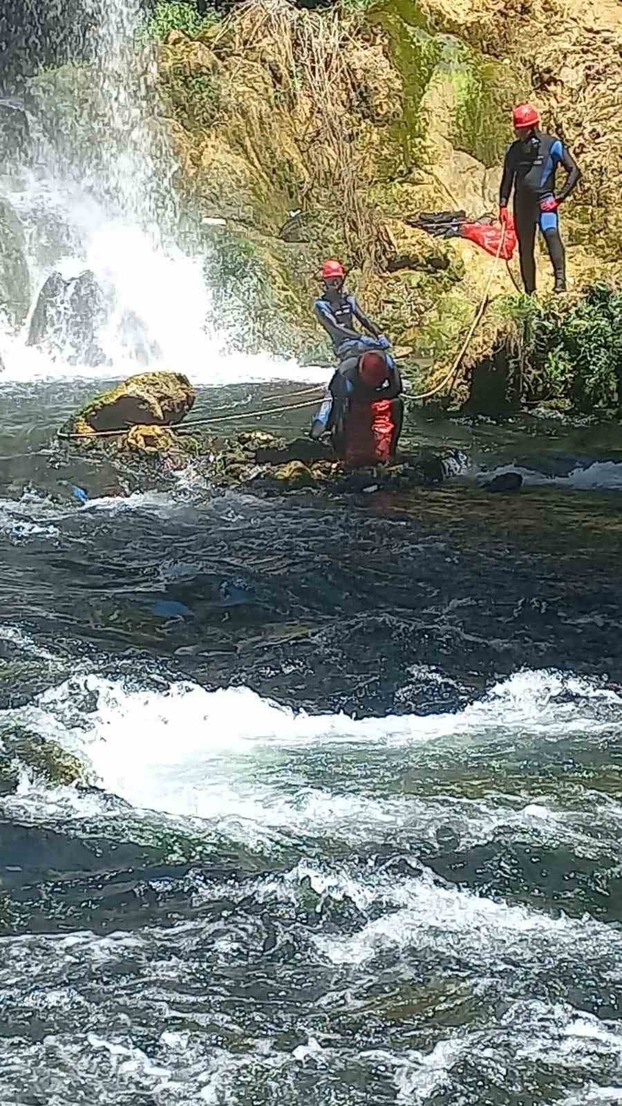 Düden Şelalesi Temizleniyor