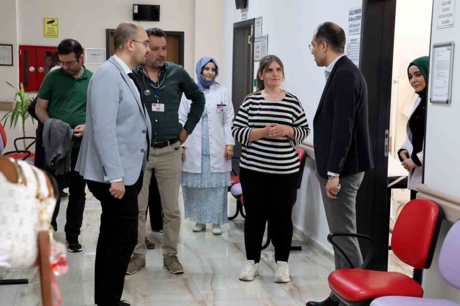 Yahyalı’da Sağlık Hizmetleri Yerinde Değerlendirildi