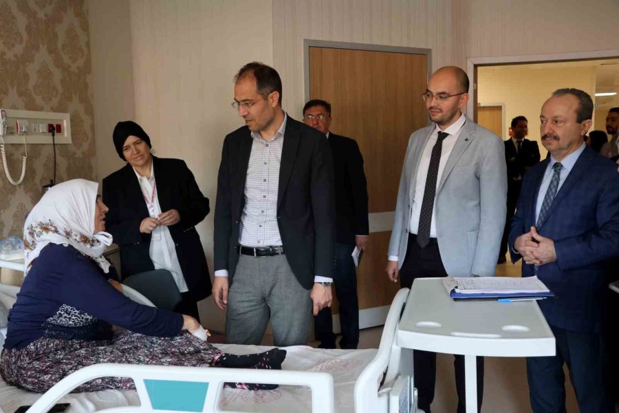 Yahyalı’da Sağlık Hizmetleri Yerinde Değerlendirildi