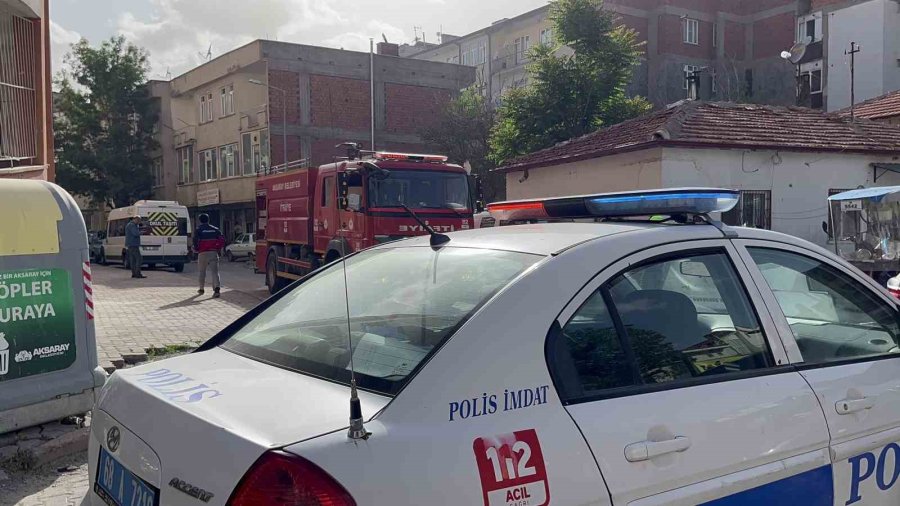 Aksaray’da Atık Kağıt Deposunda Korkutan Yangın