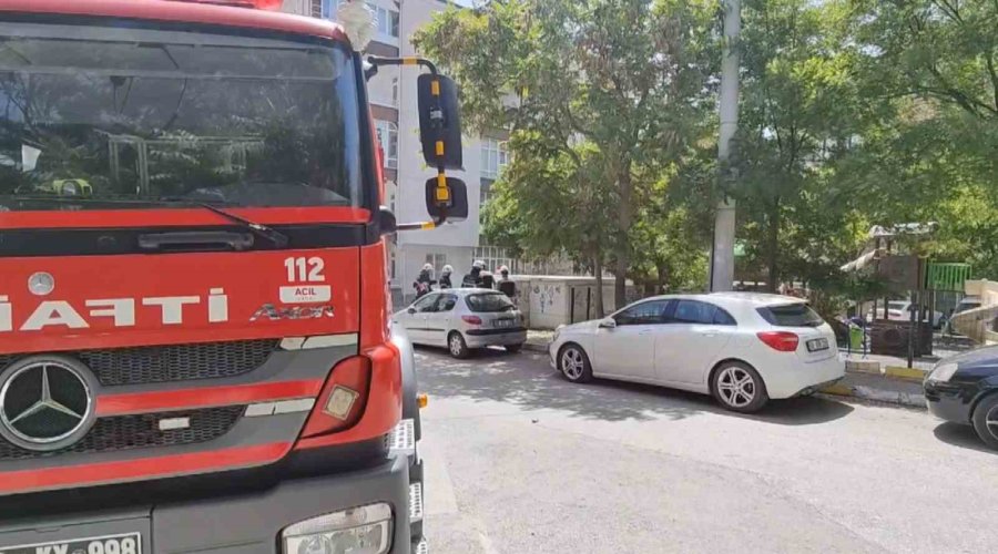 Aksaray’da Elektrik Panosunda Yangın Paniği