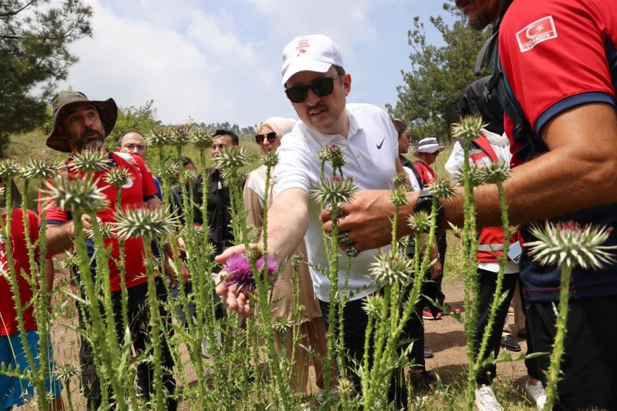 Vali Pehlivan, ’doğada Gençlik Yürüyüşü’ne Katıldı