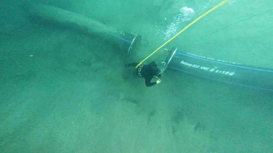 Gazipaşa’ya Derin Deniz Deşarj Projesinde Sona Gelindi