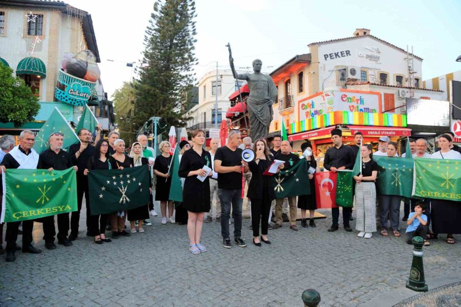 Antalya’da Çerkes Sürgünü 160’ıncı Yılında Anıldı
