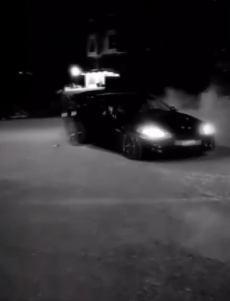 Alanya’da Drift Atan Sürücüye 45 Bin Lira Ceza