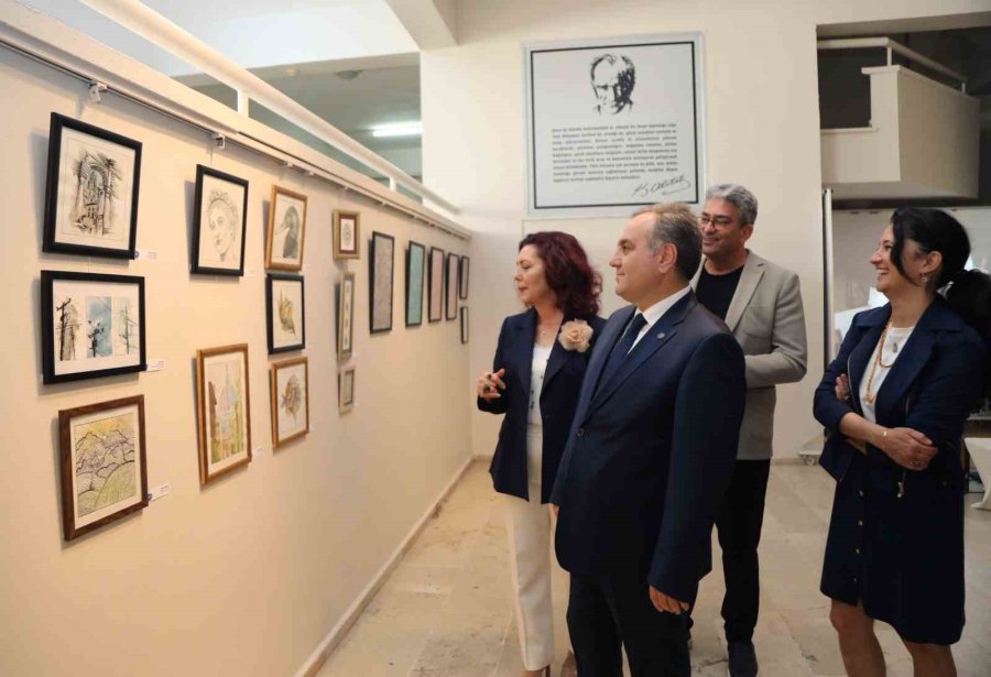 Erü Rektörlük Güzel Sanatlar Bölümü’nden Resim Şöleni