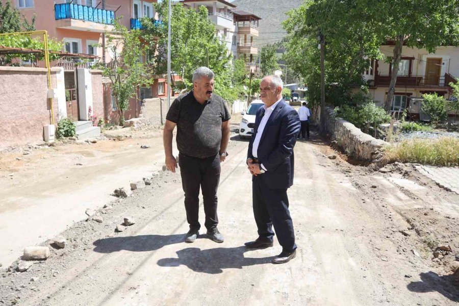 Yahyalı’da Önemli Yollar Asfaltlanmaya Hazırlanıyor