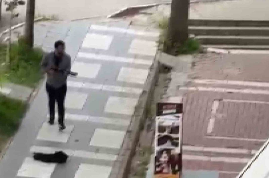 Eski Sevgilinin Tüfekle Saldırısı Kamerada: 2 Ağır Yaralı