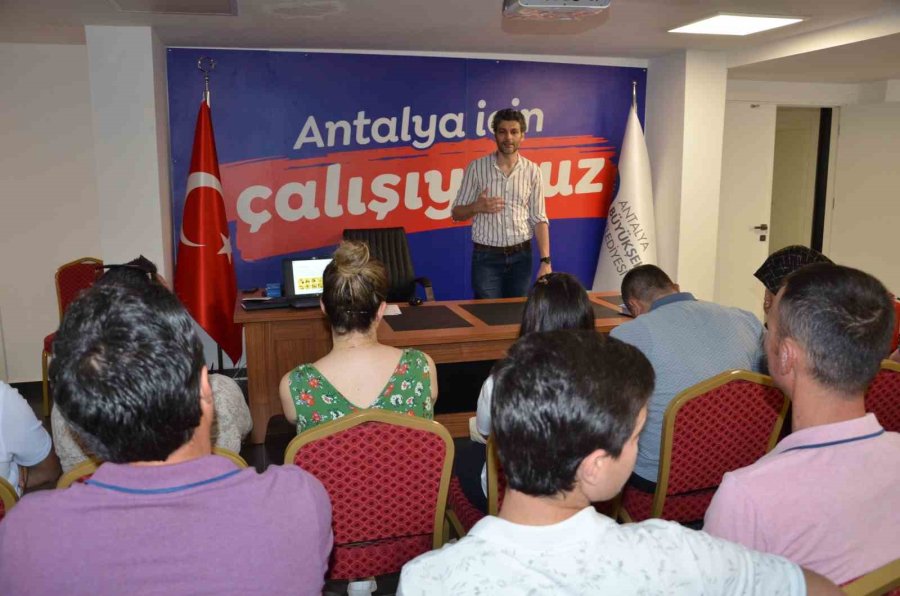 Alanya’da Büyükşehir Belediye Personeline İş Sağlığı Ve Güvenliği Eğitimi Verildi