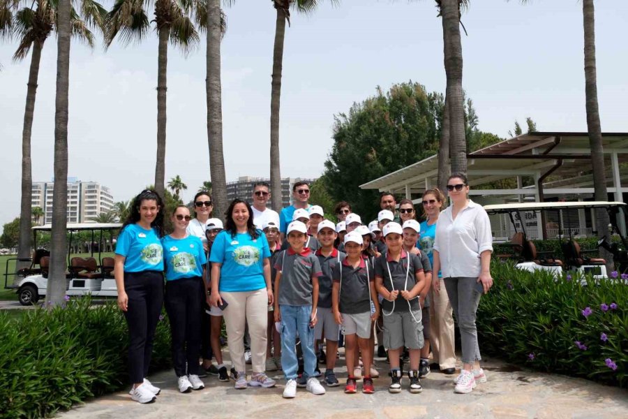 Çocuklar Kum Zambakları Ve Caretta Carettalarla Buluştu