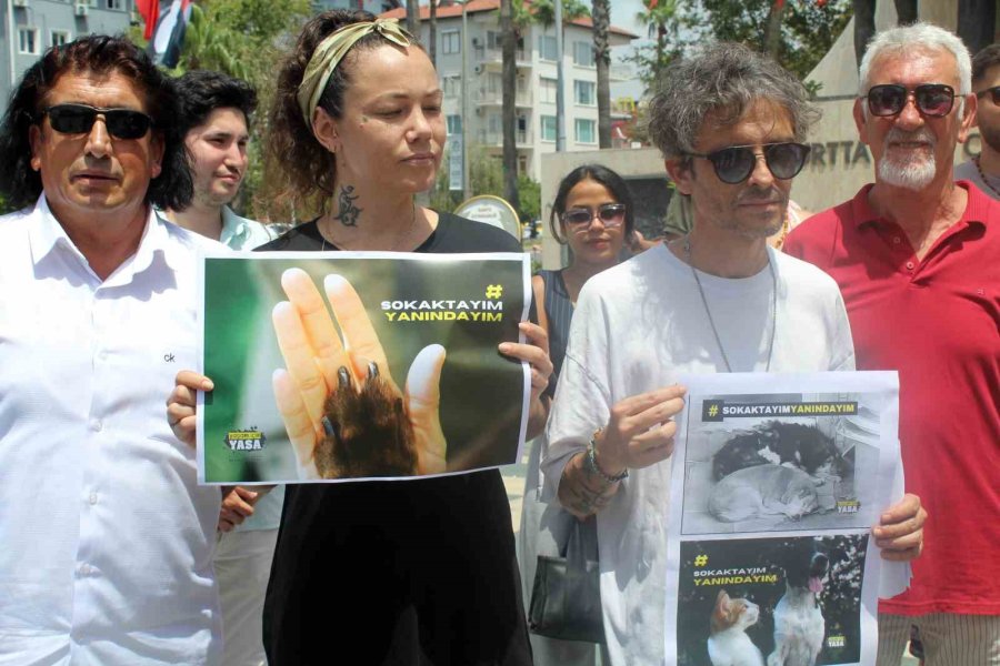 Alanya’da Hayvanseverlerden Sokak Hayvanları Düzenlemesine Tepki