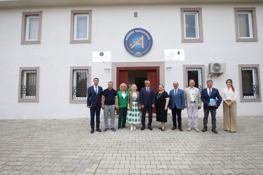 Rektör Özkan: "yapacağımız Projenin Akdeniz Üniversitesi’ne De Kemer’e De Faydası Olsun İstiyoruz"