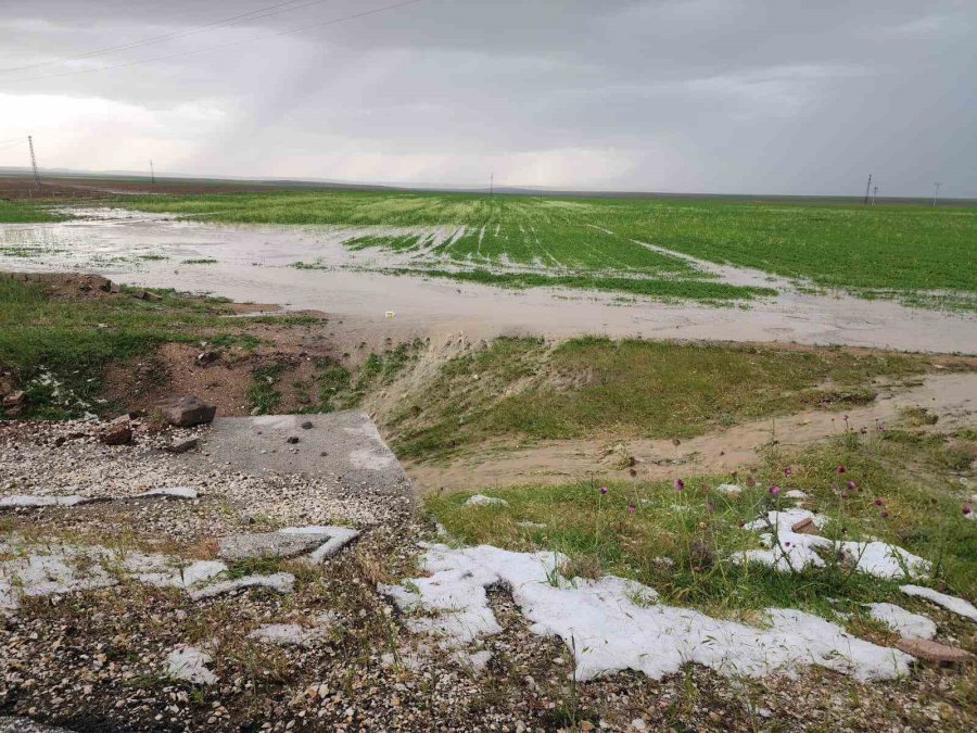 Kulu’da Şiddetli Yağmur Ve Dolu Yağışı