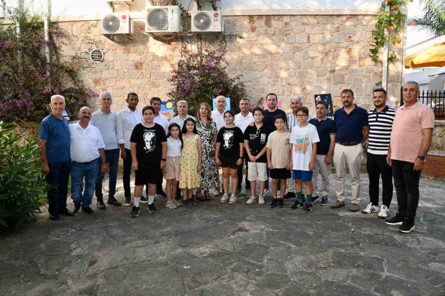 Side Kültür Evi’nde “çocuk Ressamlar Sergisi” Açıldı