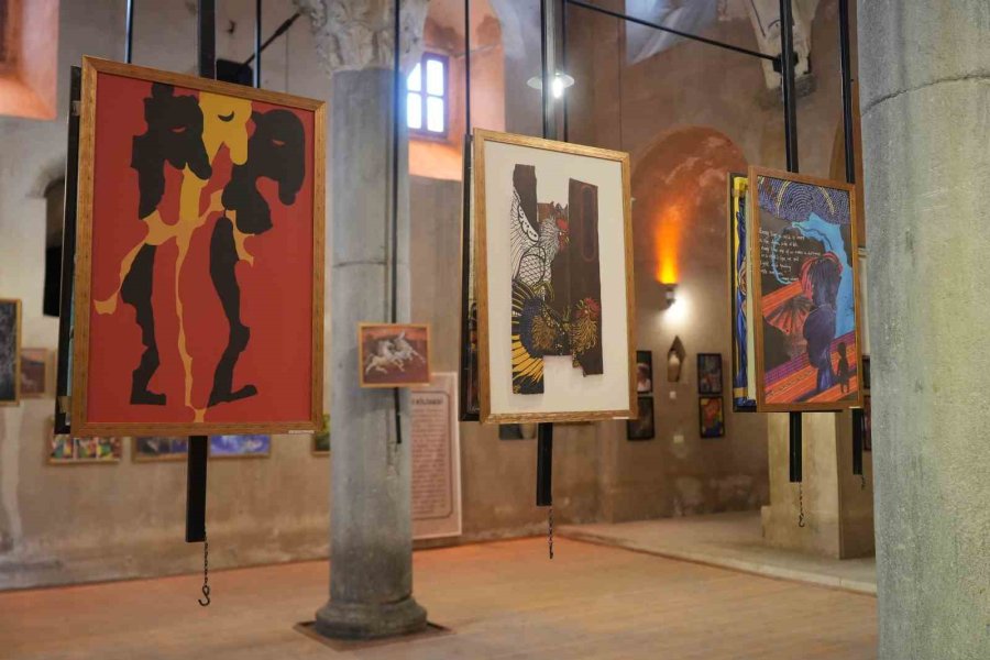 Niğde’de 31 Ülkeden 74 Sanatçının Eserlerinin Yer Aldığı Sergi Kapılarını Açtı