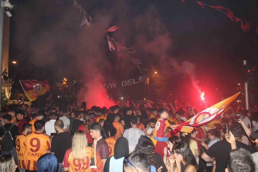 Alanya’da Galatasaray’ın 24. Şampiyonluğu Kutlanıyor