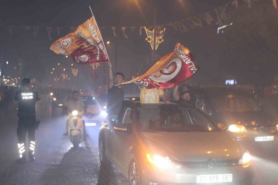 Alanya’da Galatasaray’ın 24. Şampiyonluğu Kutlanıyor