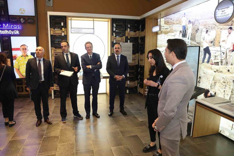 Ab Türkiye Delegasyonu Başkanı Büyükelçi Landrut Başkan Altay’ı Ziyaret Etti