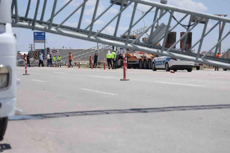 Konya’da Film Sahnelerini Aratmayan Kaza