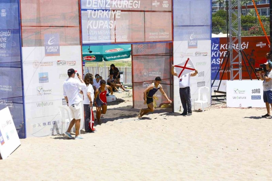 Manavgat’ta Deniz Küreği Çoşkusu Yaşandı