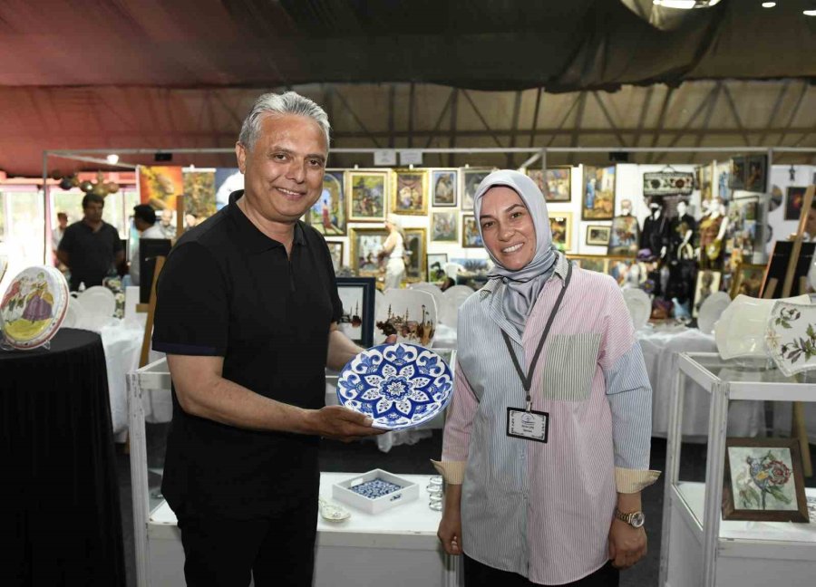 Muratpaşa’da Üreten Eller Sergisi Başlıyor