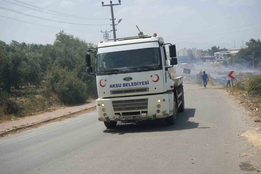 Anız Yakımıyla Başladı Seralara Ve Evlere Sıçradı