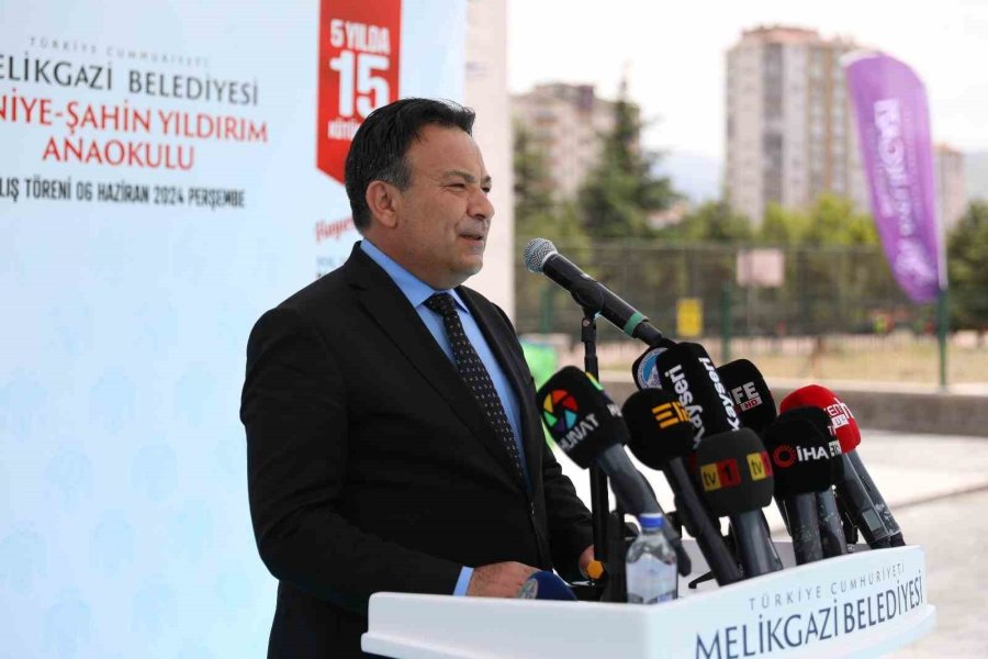 Melikgazi’de Saniye - Şahin Yıldırım Anaokulu Açıldı